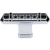 Top Knobs - Tower Bridge T-Handle 2 5/8 Inch Polished Chrome - Polished Chrome