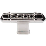 Top Knobs - Tower Bridge T-Handle 2 5/8 Inch Polished Nickel - Polished Nickel