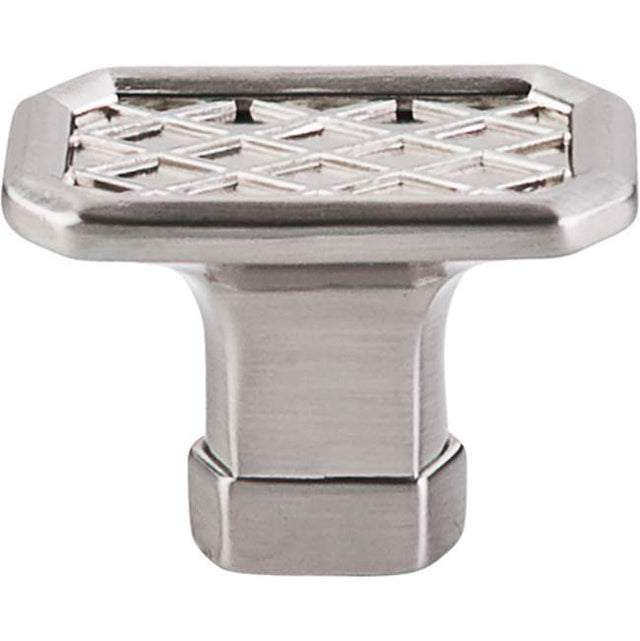 Top Knobs - Tower Bridge Knob 1 1/2 Inch Brushed Satin Nickel - Brushed Satin Nickel
