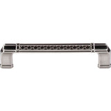 Top Knobs - Tower Bridge Pull 5 Inch (c-c) Brushed Satin Nickel - Brushed Satin Nickel