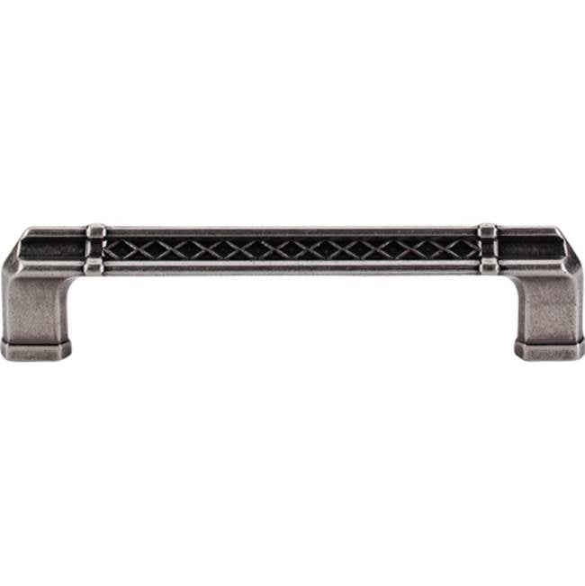 Top Knobs - Tower Bridge Pull 5 Inch (c-c) Pewter Antique - Pewter Antique