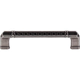 Top Knobs - Tower Bridge Pull 5 Inch (c-c) Pewter Antique - Pewter Antique
