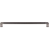 Top Knobs - Tower Bridge Pull 12 Inch (c-c) Pewter Antique - Pewter Antique
