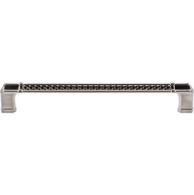 Top Knobs - Tower Bridge Appliance Pull 12 Inch (c-c) Brushed Satin Nickel - Brushed Satin Nickel