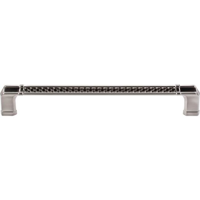 Top Knobs - Tower Bridge Appliance Pull 12 Inch (c-c) Brushed Satin Nickel - Brushed Satin Nickel