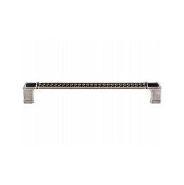 Top Knobs - Tower Bridge Appliance Pull 18 Inch (c-c) Brushed Satin Nickel - Brushed Satin Nickel