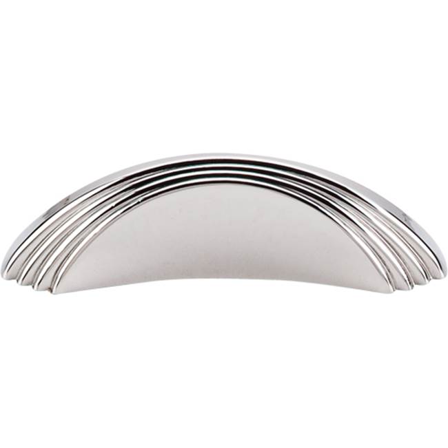 Top Knobs - Sydney Flair Knob 2 Inch (c-c) Polished Nickel - Polished Nickel