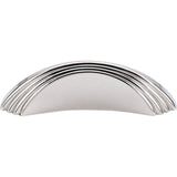 Top Knobs - Sydney Flair Knob 2 Inch (c-c) Polished Nickel - Polished Nickel