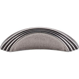 Top Knobs - Sydney Flair Knob 2 Inch (c-c) Pewter Antique - Pewter Antique