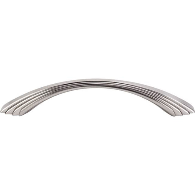Top Knobs - Sydney Flair Pull 5 Inch (c-c) Brushed Satin Nickel - Brushed Satin Nickel