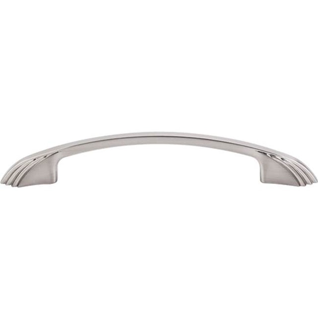 Top Knobs - Sydney Thin Pull 5 Inch (c-c) Brushed Satin Nickel - Brushed Satin Nickel