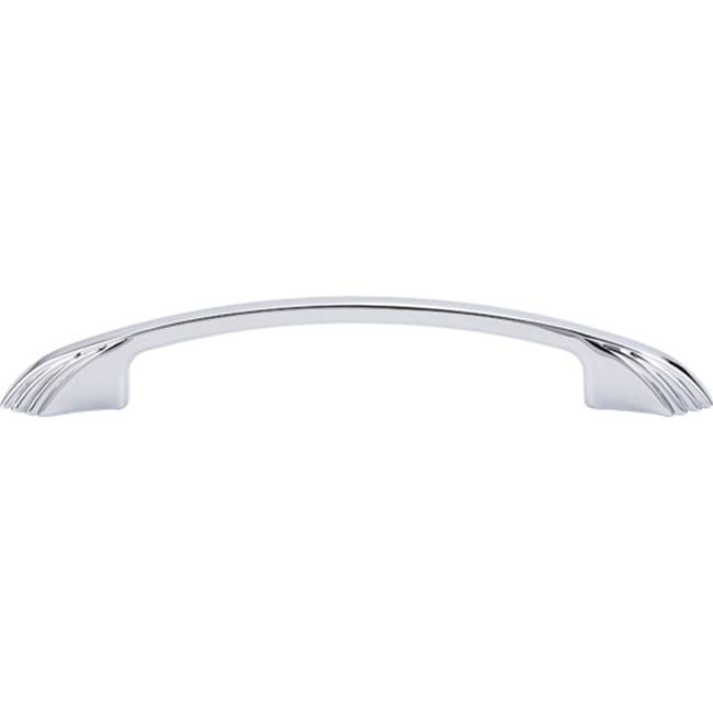 Top Knobs - Sydney Thin Pull 5 Inch (c-c) Polished Chrome - Polished Chrome