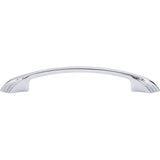 Top Knobs - Sydney Thin Pull 5 Inch (c-c) Polished Chrome - Polished Chrome