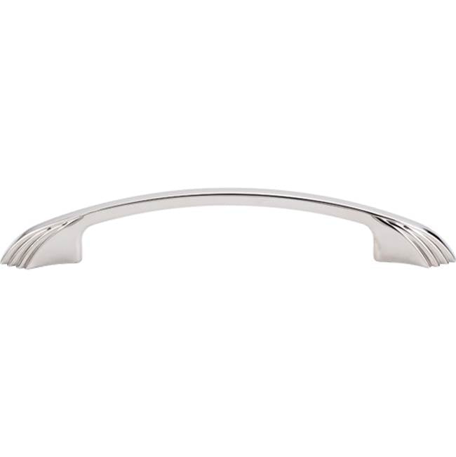 Top Knobs - Sydney Thin Pull 5 Inch (c-c) Polished Nickel - Polished Nickel