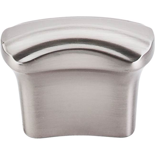 Top Knobs - Victoria Falls Knob 3/4 Inch (c-c) Brushed Satin Nickel - Brushed Satin Nickel