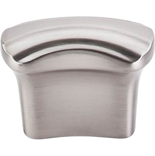 Top Knobs - Victoria Falls Knob 3/4 Inch (c-c) Brushed Satin Nickel - Brushed Satin Nickel