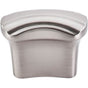 Top Knobs - Victoria Falls Knob 3/4 Inch (c-c) Brushed Satin Nickel - Brushed Satin Nickel