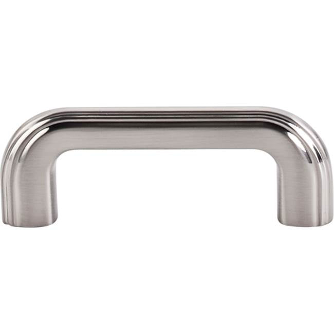 Top Knobs - Victoria Falls Pull 3 Inch (c-c) Brushed Satin Nickel - Brushed Satin Nickel