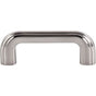 Top Knobs - Victoria Falls Pull 3 Inch (c-c) Brushed Satin Nickel - Brushed Satin Nickel