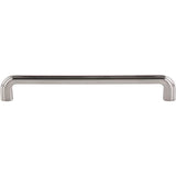 Top Knobs - Victoria Falls Pull 8 Inch (c-c) Brushed Satin Nickel - Brushed Satin Nickel