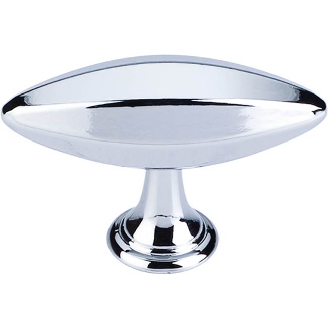 Top Knobs - Chareau (R) T-Handle 1 15/16 Inch Polished Chrome - Polished Chrome