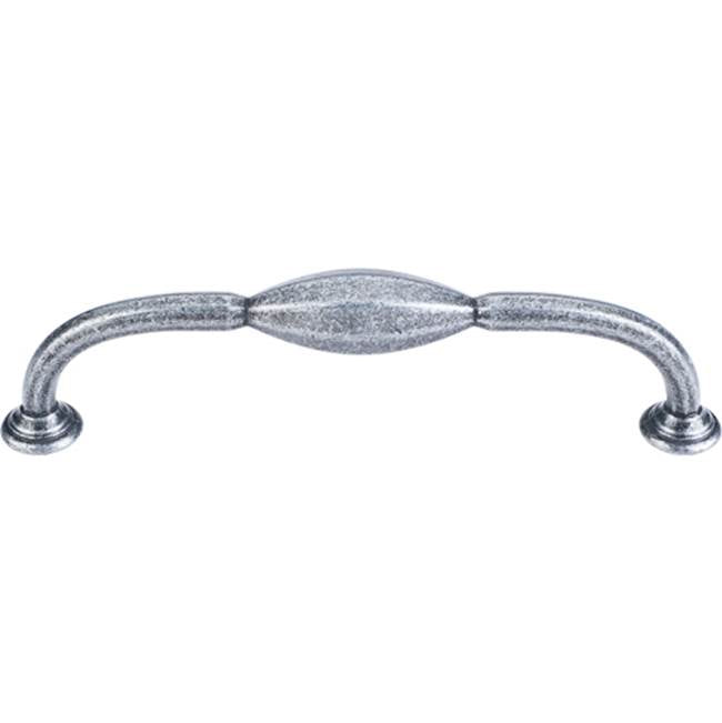 Top Knobs - Chareau (R) D Pull 5 1/16 Inch (c-c) Black Iron - Black Iron
