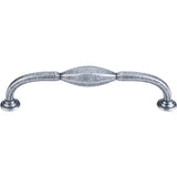 Top Knobs - Chareau (R) D Pull 5 1/16 Inch (c-c) Black Iron - Black Iron