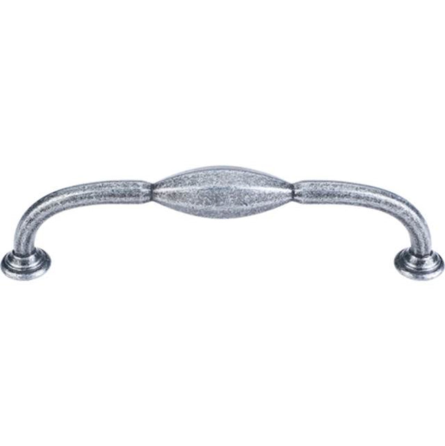 Top Knobs - Chareau (R) D Pull 5 1/16 Inch (c-c) Black Iron - Black Iron