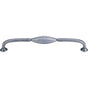 Top Knobs - Chareau (R) D Pull 8 13/16 Inch (c-c) Black Iron - Black Iron