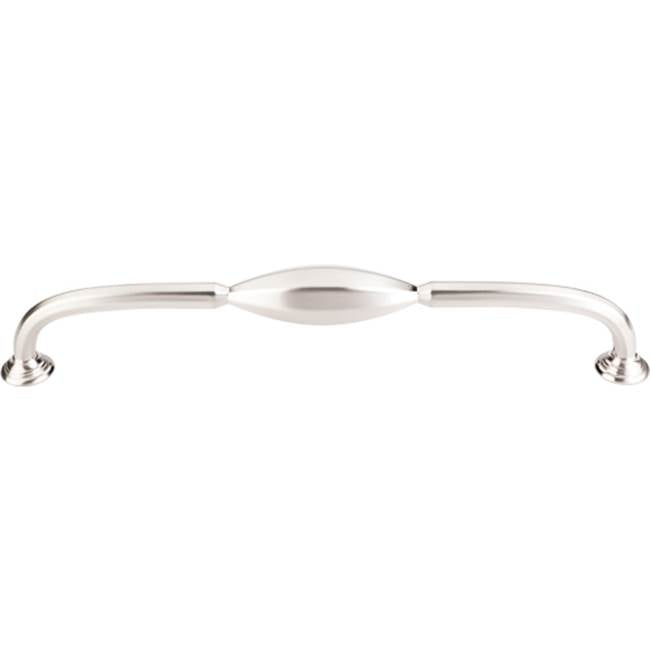 Top Knobs - Chareau (R) D Pull 8 13/16 Inch (c-c) Brushed Satin Nickel - Brushed Satin Nickel