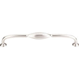 Top Knobs - Chareau (R) D Pull 8 13/16 Inch (c-c) Brushed Satin Nickel - Brushed Satin Nickel