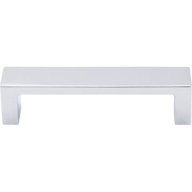 Top Knobs - Modern Metro Pull 3 3/4 Inch (c-c) Polished Chrome - Polished Chrome