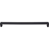 Top Knobs - Modern Metro Pull 12 Inch (c-c) Flat Black - Flat Black
