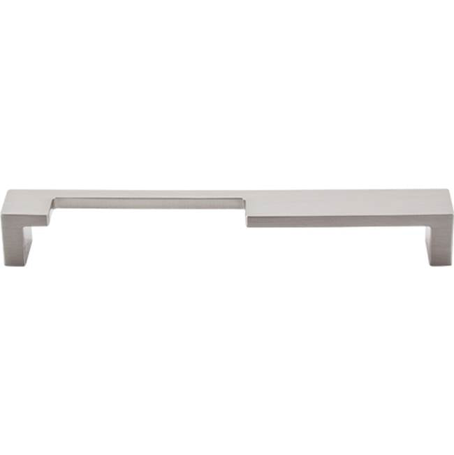 Top Knobs - Modern Metro Notch Pull A 7 Inch (c-c) Brushed Satin Nickel - Brushed Satin Nickel