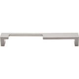 Top Knobs - Modern Metro Notch Pull A 7 Inch (c-c) Brushed Satin Nickel - Brushed Satin Nickel