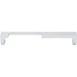 Top Knobs - Modern Metro Notch Pull A 7 Inch (c-c) Polished Chrome - Polished Chrome