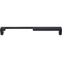 Top Knobs - Modern Metro Notch Pull A 9 Inch (c-c) Flat Black - Flat Black