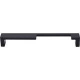 Top Knobs - Modern Metro Notch Pull B 7 Inch (c-c) Flat Black - Flat Black