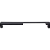 Top Knobs - Modern Metro Notch Pull B 9 Inch (c-c) Flat Black - Flat Black