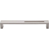 Top Knobs - Modern Metro Slot Pull 7 Inch (c-c) Brushed Satin Nickel - Brushed Satin Nickel