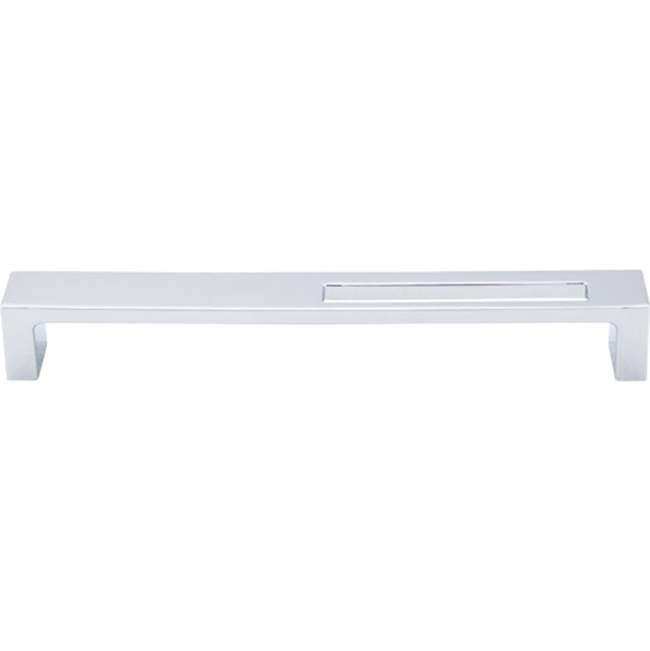 Top Knobs - Modern Metro Slot Pull 7 Inch (c-c) Polished Chrome - Polished Chrome