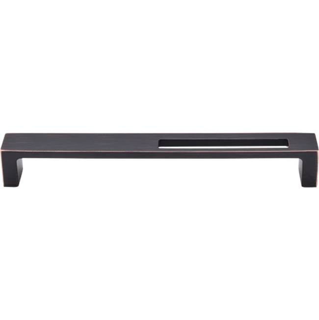 Top Knobs - Modern Metro Slot Pull 7 Inch (c-c) Tuscan Bronze - Tuscan Bronze