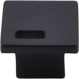 Top Knobs - Modern Metro Slot Knob 1 1/4 Inch Flat Black - Flat Black