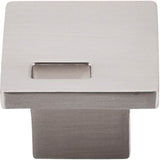 Top Knobs - Modern Metro Slot Knob 1 1/4 Inch Brushed Satin Nickel - Brushed Satin Nickel