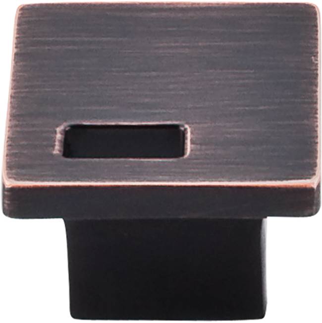 Top Knobs - Modern Metro Slot Knob 1 1/4 Inch Tuscan Bronze - Tuscan Bronze