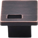 Top Knobs - Modern Metro Slot Knob 1 1/4 Inch Tuscan Bronze - Tuscan Bronze