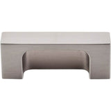 Top Knobs - Modern Metro Tab Pull 2 Inch (c-c) Brushed Satin Nickel - Brushed Satin Nickel