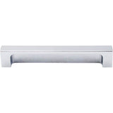 Top Knobs - Modern Metro Tab Pull 5 Inch (c-c) Polished Chrome - Polished Chrome