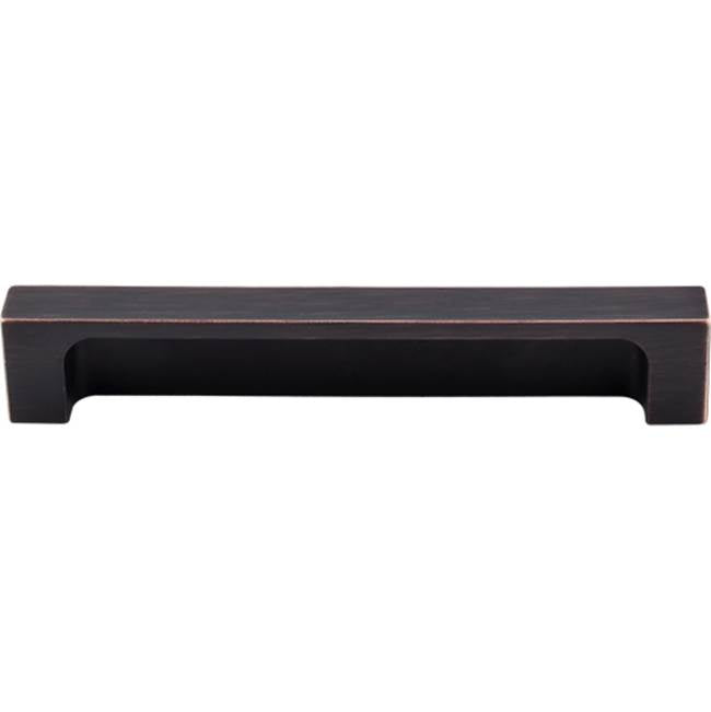 Top Knobs - Modern Metro Tab Pull 5 Inch (c-c) Tuscan Bronze - Tuscan Bronze