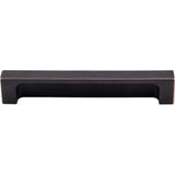 Top Knobs - Modern Metro Tab Pull 5 Inch (c-c) Tuscan Bronze - Tuscan Bronze